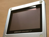 GameBoy Advance SP Pearl Blue Console Nintendo Japan - Tested Working LH1665