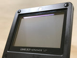 GameBoy Advance SP Onyx Black Console Nintendo Japan - Tested Working LH1667