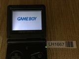 GameBoy Advance SP Onyx Black Console Nintendo Japan - Tested Working LH1667