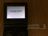 GameBoy Advance SP Onyx Black Console Nintendo Japan - With Defects LH1668