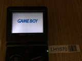 GameBoy Advance SP Onyx Black Console Nintendo Japan - Tested Working LH1670