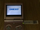 GameBoy Advance SP Pearl Pink Console Nintendo Japan - Tested Working LH1671