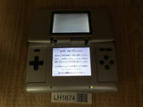 Nintendo DS Platinum Silver Console Nintendo Japan - With Defects LH1674