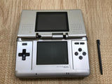 Nintendo DS Platinum Silver Console Nintendo Japan - With Defects LH1674