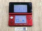 Nintendo 3DS Flare Red Console Nintendo Japan - Tested Working LH1677