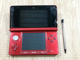 Nintendo 3DS Flare Red Console Nintendo Japan - Tested Working LH1677