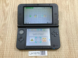 Nintendo 3DS LL XL 3DS Black Console Nintendo Japan - With Defects LH1678