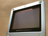 GameBoy Advance SP Pearl Blue Console Boxed Japan - Tested Working LH1685