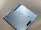 GameBoy Advance SP Pearl Blue Console Boxed Japan - Tested Working LH1685