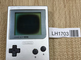 GameBoy Pocket Silver Console Nintendo Japan - With Defects LH1703