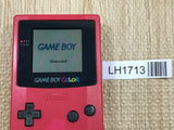 GameBoy Color Red Console Nintendo Japan - With Defects LH1713