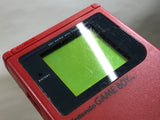 GameBoy Bros. Red Console Nintendo Japan - Tested Working LH1720