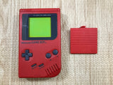 GameBoy Bros. Red Console Nintendo Japan - Tested Working LH1720