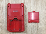 GameBoy Bros. Red Console Nintendo Japan - Tested Working LH1720