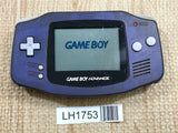 GameBoy Advance Violet Console Nintendo Japan - Tested Working LH1753
