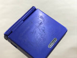 GameBoy Advance SP Azurite Blue Console Nintendo Japan - Tested Working LH1763