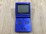 GameBoy Advance SP Azurite Blue Console Nintendo Japan - Tested Working LH1763