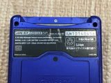 GameBoy Advance SP Azurite Blue Console Nintendo Japan - Tested Working LH1764