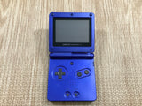 GameBoy Advance SP Azurite Blue Console Nintendo Japan - Tested Working LH1764