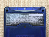 GameBoy Advance SP Azurite Blue Console Nintendo Japan - With Defects LH1765