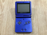 GameBoy Advance SP Azurite Blue Console Nintendo Japan - With Defects LH1766