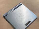 GameBoy Advance SP Pearl Blue Console Nintendo Japan - With Defects LH1767