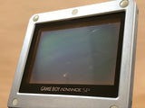 GameBoy Advance SP Pearl Blue Console Nintendo Japan - With Defects LH1769