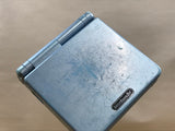 GameBoy Advance SP Pearl Blue Console Nintendo Japan - With Defects LH1769