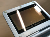 GameBoy Advance SP Pearl Blue Console Nintendo Japan - With Defects LH1769