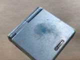 GameBoy Advance SP Pearl Blue Console Nintendo Japan - With Defects LH1770