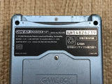 GameBoy Advance SP Pearl Blue Console Nintendo Japan - Tested Working LH1771
