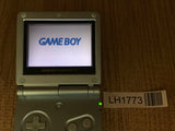 GameBoy Advance SP Pearl Blue Console Nintendo Japan - Tested Working LH1773