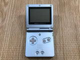 GameBoy Advance SP Pearl Blue Console Nintendo Japan - Tested Working LH1773