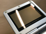 GameBoy Advance SP Pearl Blue Console Nintendo Japan - Tested Working LH1773