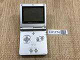GameBoy Advance SP Platinum Silver Console Nintendo Japan - Not Working LH1774