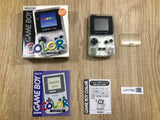 GameBoy Color Clear Console Boxed Nintendo Japan - Tested Working LH1790