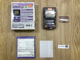 GameBoy Color Clear Purple Console Boxed Nintendo Japan - Tested Working LH1791