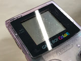 GameBoy Color Clear Purple Console Boxed Nintendo Japan - Tested Working LH1791