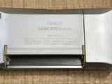 GameBoy Micro Silver Console Nintendo Japan - With Defects LH1792