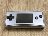 GameBoy Micro Silver Console Nintendo Japan - With Defects LH1792