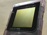 GameBoy Pocket Clear Purple Console Nintendo Japan - Tested Working LH1794