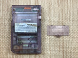 GameBoy Pocket Clear Purple Console Nintendo Japan - Tested Working LH1794