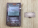 GameBoy Pocket Clear Purple Console Nintendo Japan - With Defects LH1796