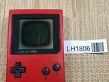 GameBoy Pocket Red Console Nintendo Japan - With Defects LH1806