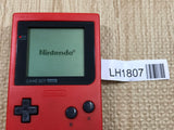 GameBoy Pocket Red Console Nintendo Japan - Tested Working LH1807