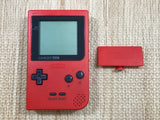GameBoy Pocket Red Console Nintendo Japan - Tested Working LH1807
