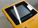 GameBoy Color Yellow Console Nintendo Japan - Tested Working LH1812