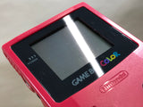GameBoy Color Red Console Nintendo Japan - Tested Working LH1816