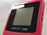GameBoy Color Red Console Nintendo Japan - Tested Working LH1816