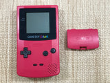 GameBoy Color Red Console Nintendo Japan - Tested Working LH1816
